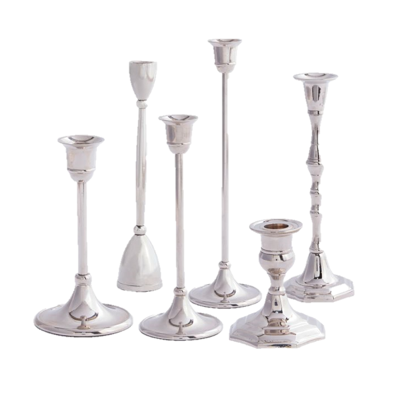 silver-candlesticks-set-of-6